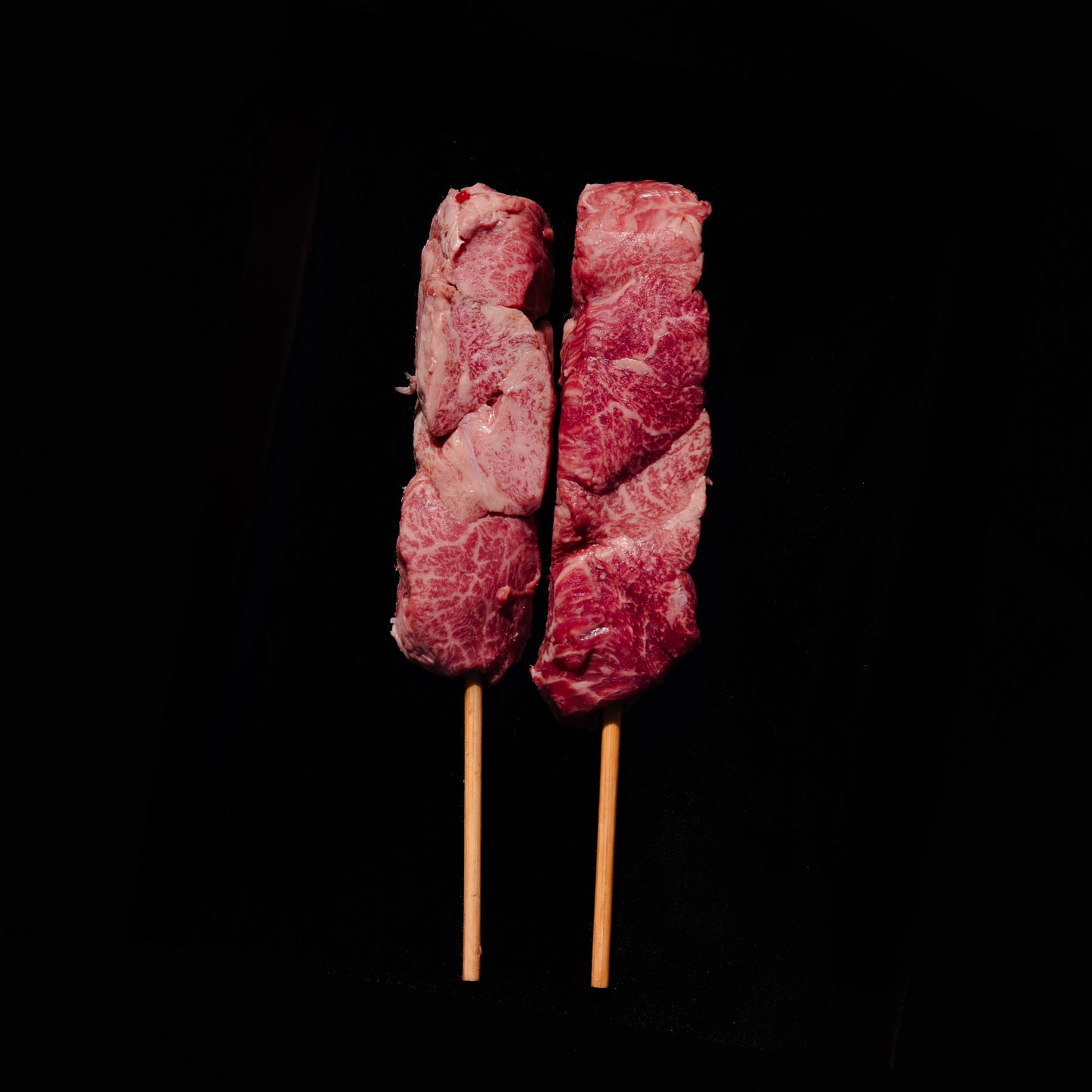 Japanese A5 Wagyu • Filet Skewers • 8 oz  Kagoshima • BMS 11